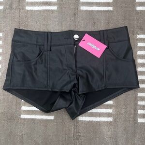Edikted High Waist Black Women's Shorts